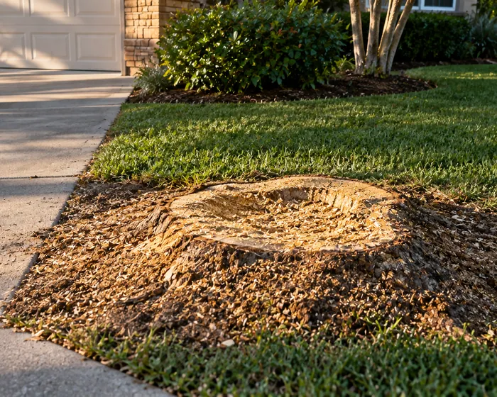Stump Grinding by L.e.t. Tree